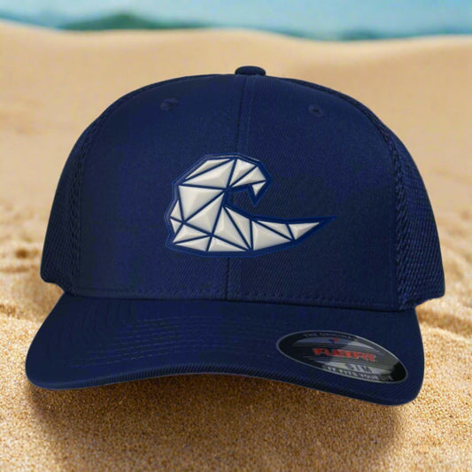 Geometric California Wave Hats